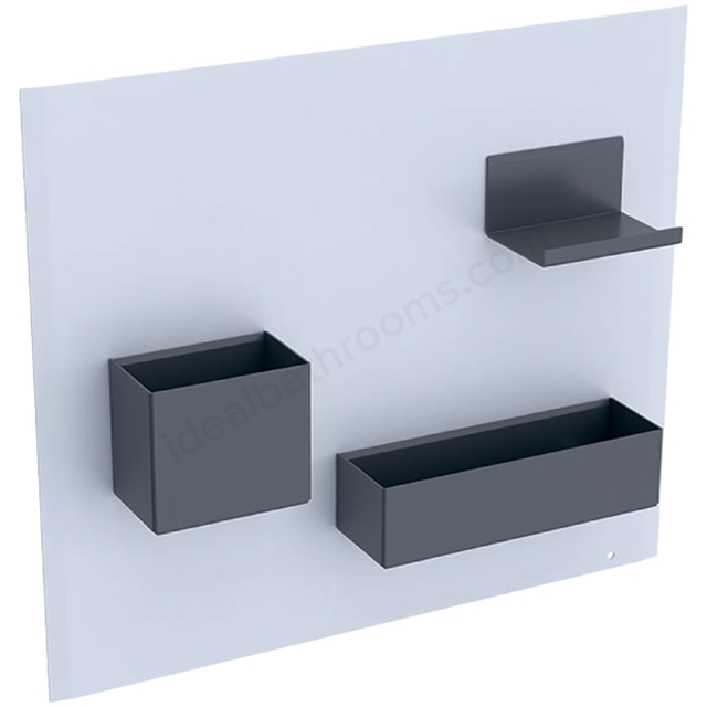 Geberit Acanto Magnetic Wall + Smart Storage Wht
