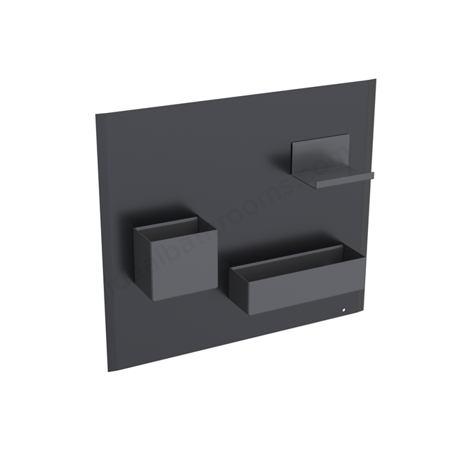 Geberit Acanto Magnetic Wall + Smart Storage Black