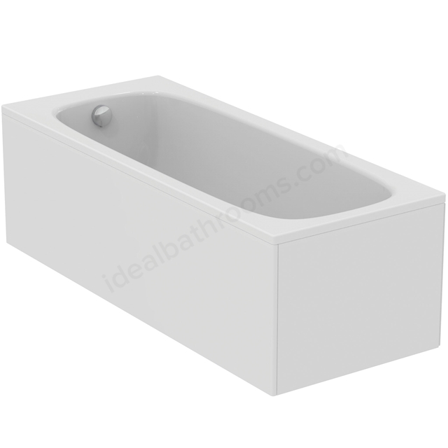 Ideal Standard i.life Rectangular Idealform Bath; No Tapholes; 170cm x 70cm; White
