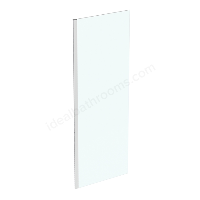 Ideal Standard i.life 800mm Wetroom Panel w/ IdealClean Clear Glass - Bright Silver Finish
