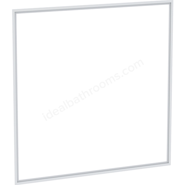 Geberit One Cover Frame 600mm Concealed Installation Mirror Cabinet - White