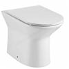 Scudo Middleton 520mm x 410mm x 360mm Rimless Back To Wall Pan - White