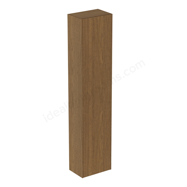 Atelier Conca 36cm Tall Column Unit w/ 1 Door - Dark Walnut