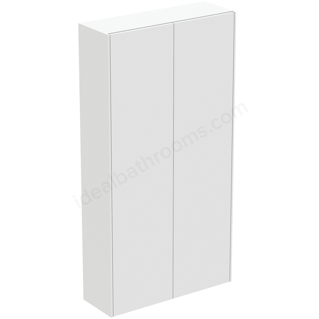 Atelier Conca 71cm double half column unit with 2 doors ; matt white