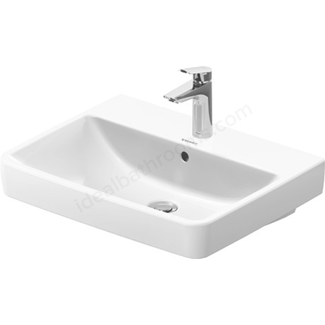 Duravit No.1 white; washbasin; 600mm. 1TH