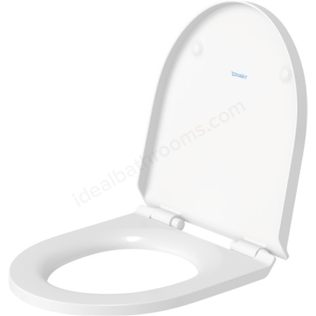 Duravit No.1 toilet seat and cover, white