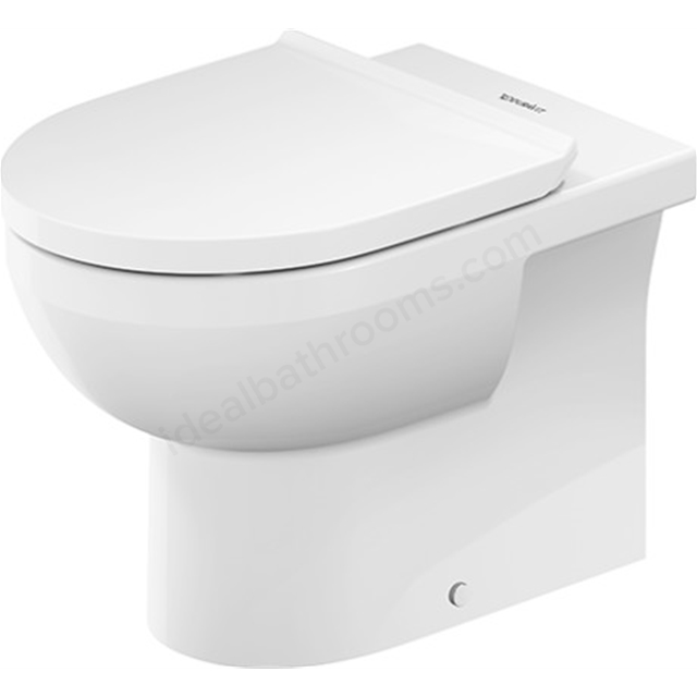 Duravit No.1 400mm x 365mm x 570mm Floorstanding Rimless Toilet - White