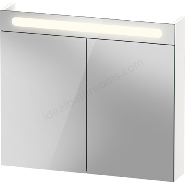 Duravit No.1 Mirror cabinet  Mirrored, White Matt 800x148x700 mm, 2 doors
