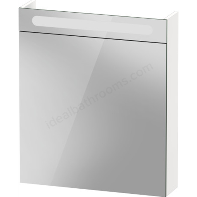 Duravit No.1 600mm x700mm 1 Door Mirror Cabinet w/ Light