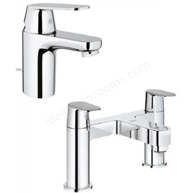 Grohe Eurosmart Cosmos Basin/Bath Filler PUW - Chrome