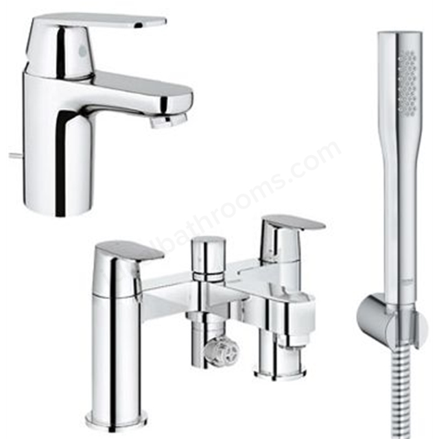 Grohe Eurosmart Cosmos Basin/Bath Shower Mixer PUW - Chrome