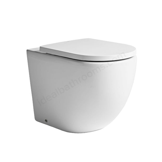 Tavistock Orbit 365mm Back to Wall Toilet Pan - White