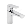 Tavistock Strike; Deck Mounted; 1 Tap Hole Basin Mixer with Click Waste - Chrome