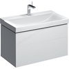 Geberit Xeno2 900mm Washbasin Unit 2 Drw White