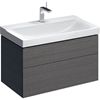 Geberit Xeno2 900mm Washbasin Unit 2 Drw Scu Grey