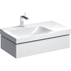 Geberit Xeno2 900mm Basin Unit 1 Drw LH White