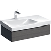 Geberit Xeno2 900mm Basin Unit 1 Drw LH Scul Grey