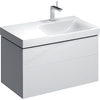 Geberit Xeno2 900mm Basin Unit 2 Drw RH White