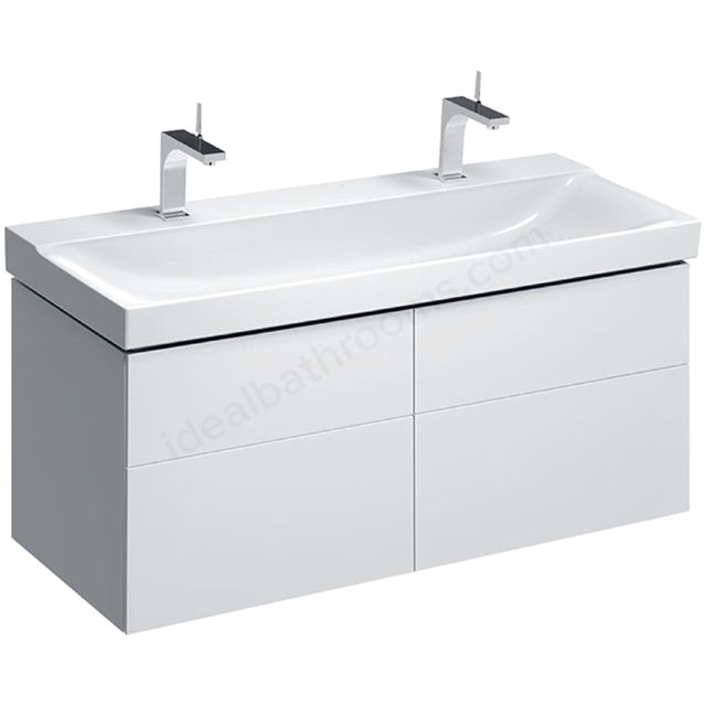 Geberit Xeno2 1200mm Washbasin Unit 4 Drw White