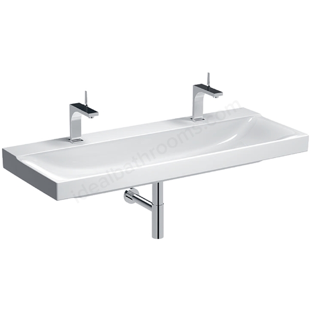 Geberit XenoCountertop Basin 2 Tap Holes