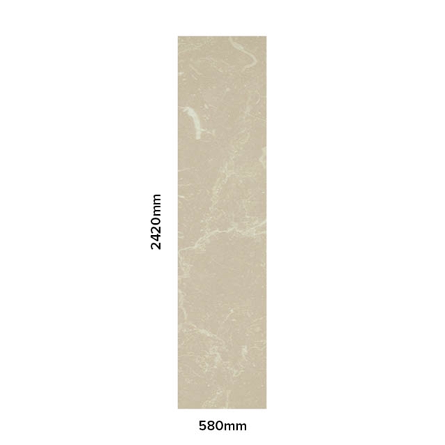 Nuance by Bushboard 2420 X 580mm Nuance Feature Wall Panel; Marble Sable Fini A