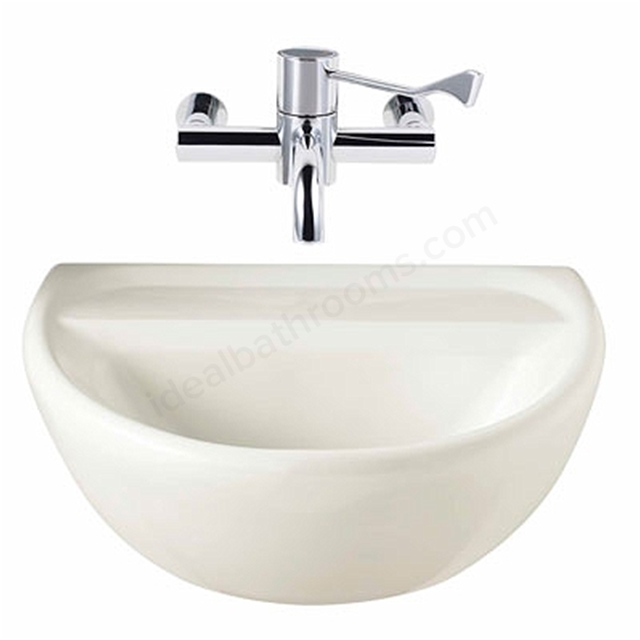 Twyford Sola 500mm Washbasin 0 Tap Holes