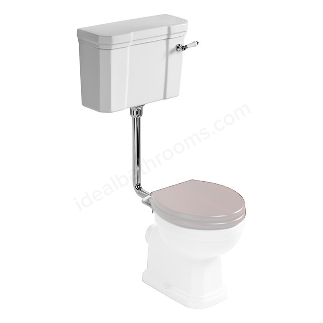 Ideal Standard Waverley Low Level Cistern Pack Including Chrome Flush Pipe