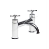 Tavistock Cheltenham 2 Tap Hole Deck Mounted Bath Filler - Chrome