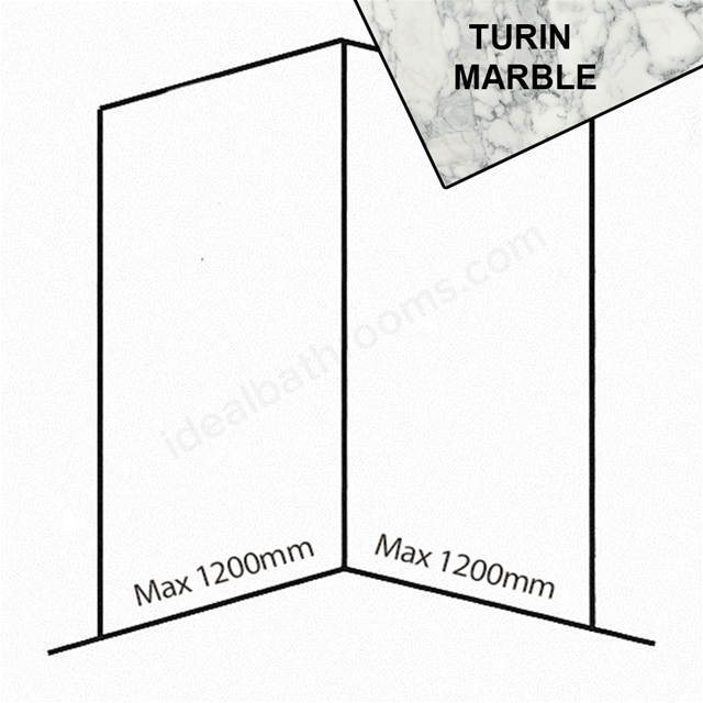 Nuance  Corner Pack A2 Turin Marble