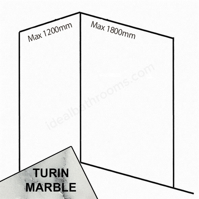 Nuance  Corner Pack B2 Turin Marble