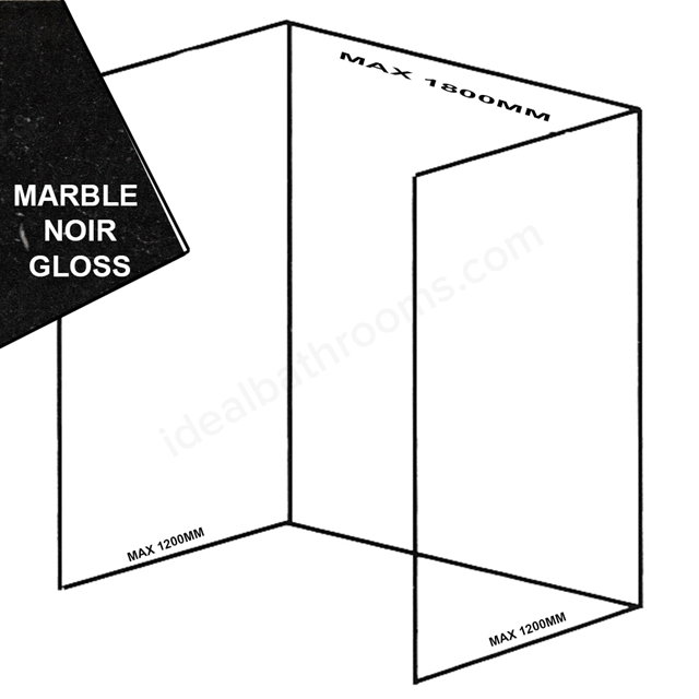 Nuance  Recess Pack E1 Marble Noir Gloss