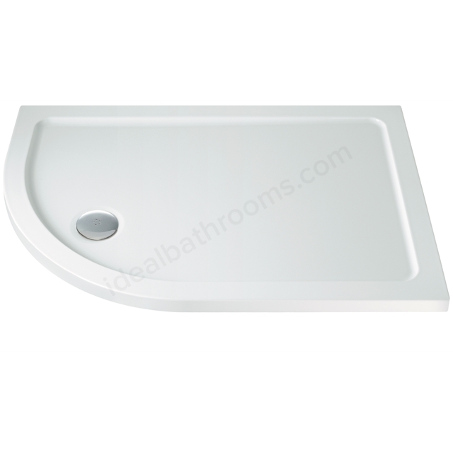 MX Trays Elements 1000mm x 760mm Offset Quadrant L/H 550 Radius Shower Tray