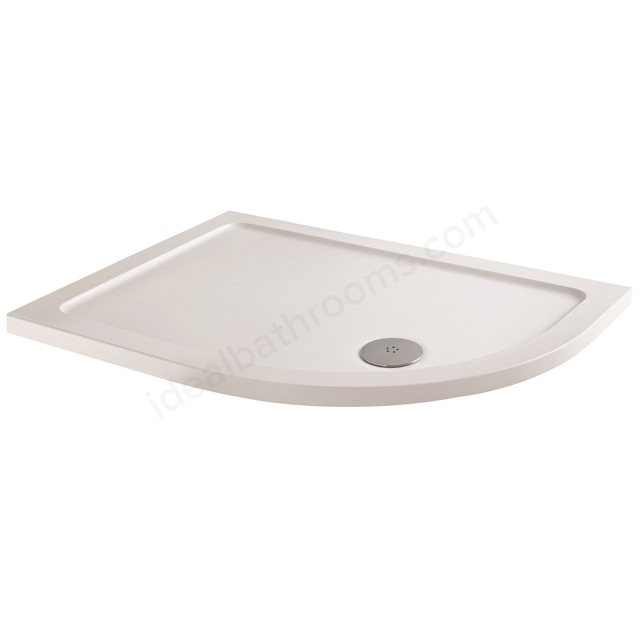 MX Trays Elements 1100mm x 800mm Offset Quadrant R/H 550 Radius Shower Tray