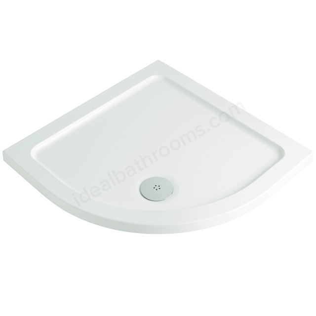 MX Trays Elements 900mm x 900mm ABS Stone 550 Radius Shower Tray