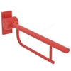 Armitage Shanks Contour 21 800mm Hinged Support Rail; Red