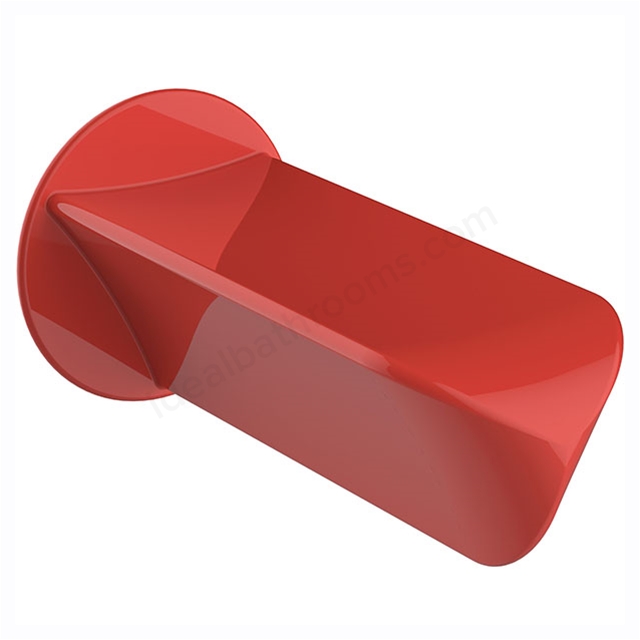 Armitage Shanks Contour 21 Toilet Roll Holder For Hinged Arm Rail, Red