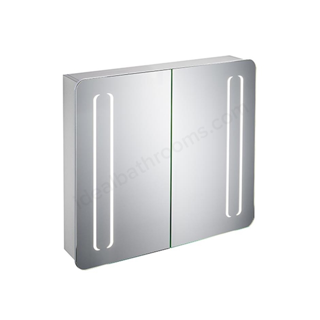 Ideal Standard 80cm Mirror cabinet with bottom ambient and front light