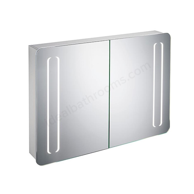 Ideal Standard 100cm Mirror cabinet with bottom ambient and front light