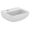 Armitage Shanks Contour 21+ 400mm Back Outlet Basin With 1 Left-Hand Taphole And Anti-Microbial Glaze