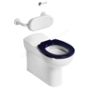 Armitage Shanks Contour 21+ 70cm Projection Back-To-Wall Rimless Toilet Bowl With Horizontal Outlet And Anti-Microbial Glaze