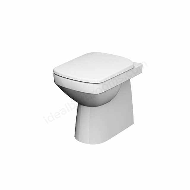 Twyford E100 355mm Back to Wall Pan