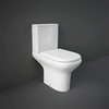 RAK Ceramics Compact Close Coupled Full Access Open Back WC Pan - White