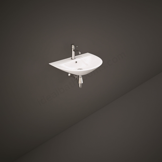 RAK Ceramics Morning 400mm Wall Hung Basin 1 Tap Hole