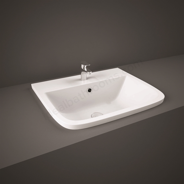 RAK Ceramics Series 600 500mm Countertop Basin 1 Tap Hole