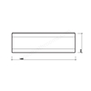 Twyford Callisto 1500mm Wide Straight Bath Panel - White