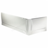 Twyford Omnifit 1700mm Wide Straight Bath Panel - White