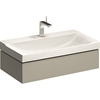 Geberit Xeno2 900mm washbasin unit 1 drawer grey