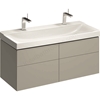 Geberit Xeno2 1200mm washbasin unit 4 drawer grey