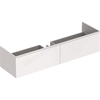 Geberit Xeno2 1600mm washbasin unit 2 drawer white