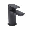 Tavistock Haze; Deck Mounted; 1 Tap Hole Basin Mixer with Click Waste - Matt Black